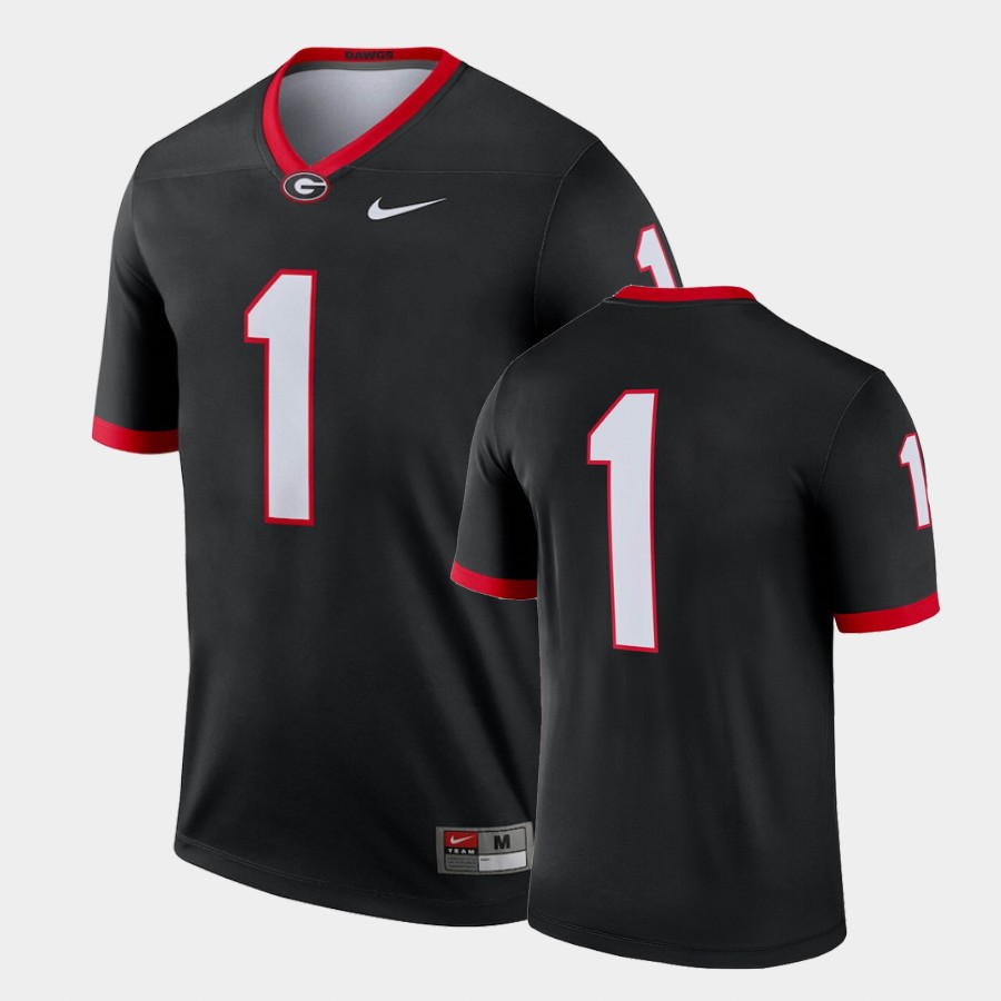 Mens Honor Legend Georgia Bulldogs Stitched Nike Black College Football Game Jersey S-3XL